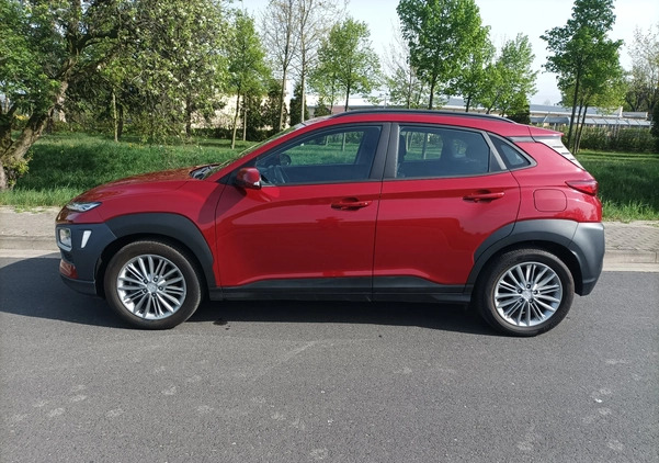 Hyundai Kona cena 83500 przebieg: 23000, rok produkcji 2020 z Wrocław małe 121
